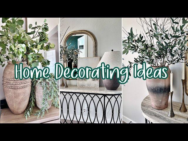 Home Decorating Ideas 2025 / Earthy Home Styling Ideas / 2025 Home Decor