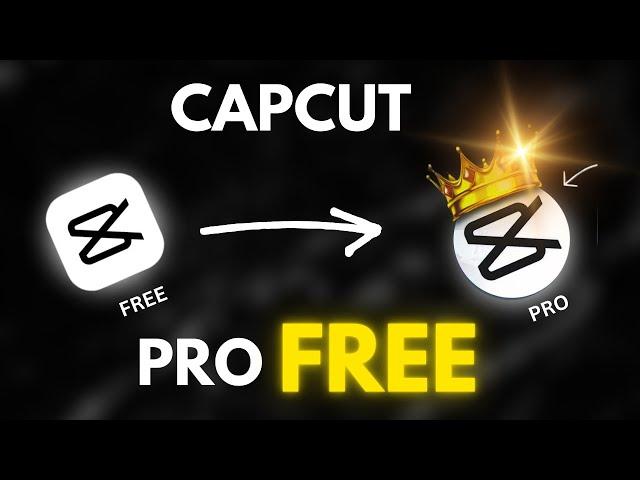 How To Get CapCut PRO For FREE 2024 (Secret Way)