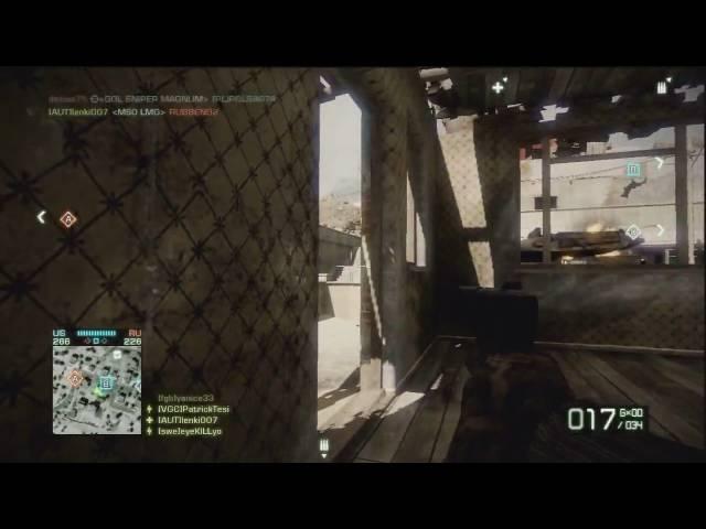 BFBC 2 : PISTOL ONLY Gameplay part 1/2 HD