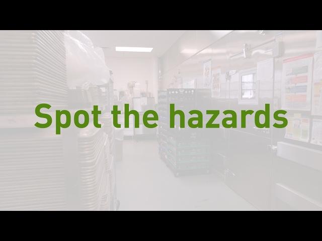 Spot the hazards: kitchen walkthrough