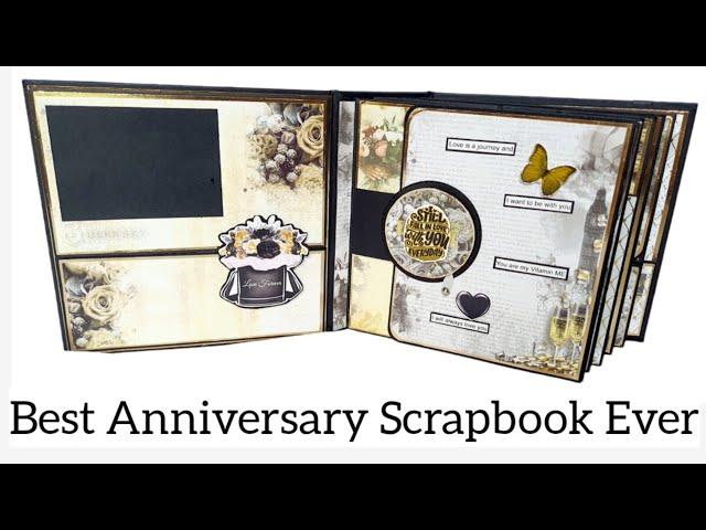 Anniversary Scrapbook | best Scrapbook ever | anniversary gift idea