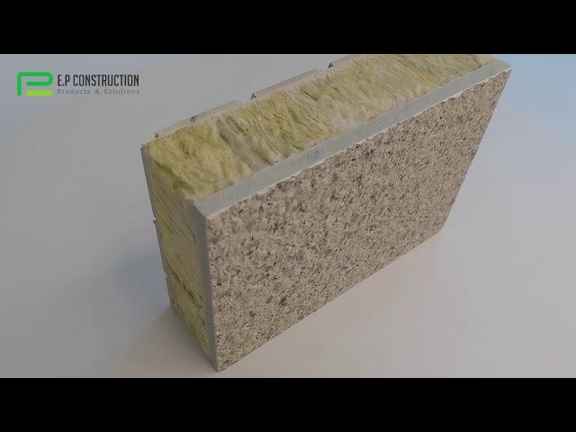 Rockwool Thermal Insulated Sandwich Panel