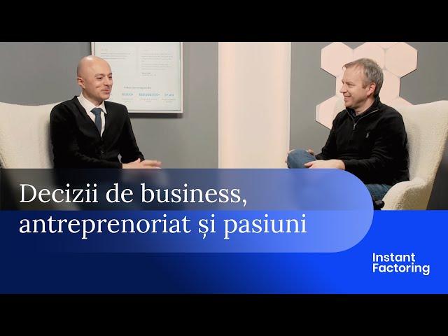 Decizii de business, antreprenoriat și pasiuni | Cristian Ionescu față în față cu Andrei Roșu