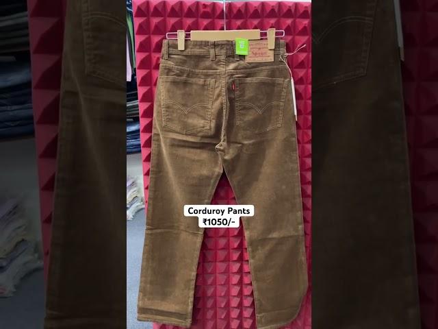 Men’s Stretchable Corduroy Pants size - 30 to 36 #menswinterfashion #pants #clothing #delhishorts