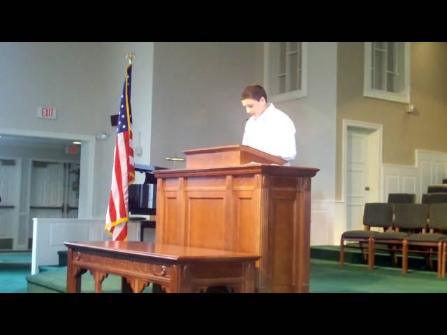 Drew's Speech to Eagle Scouts 2010.MOV