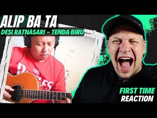 ALIP BA TA is a GUITAR MASTER - Desi Ratnasari - Tenda Biru [ Reaction ] | UK 