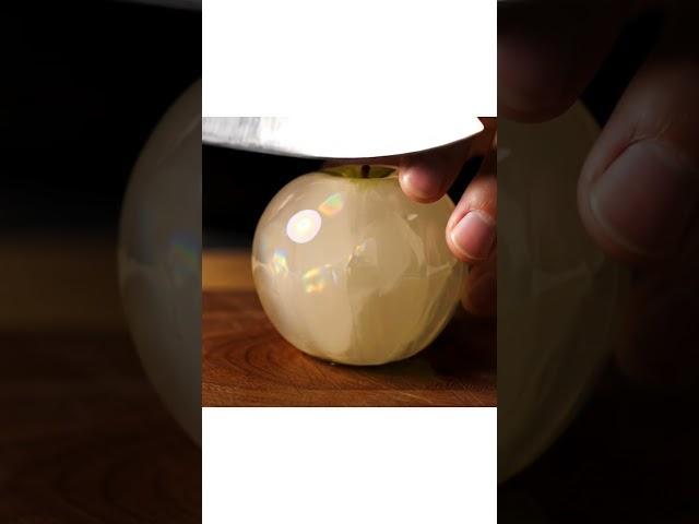 "Glass Fruit Never Looked This Good... ASMR Macro Slice"