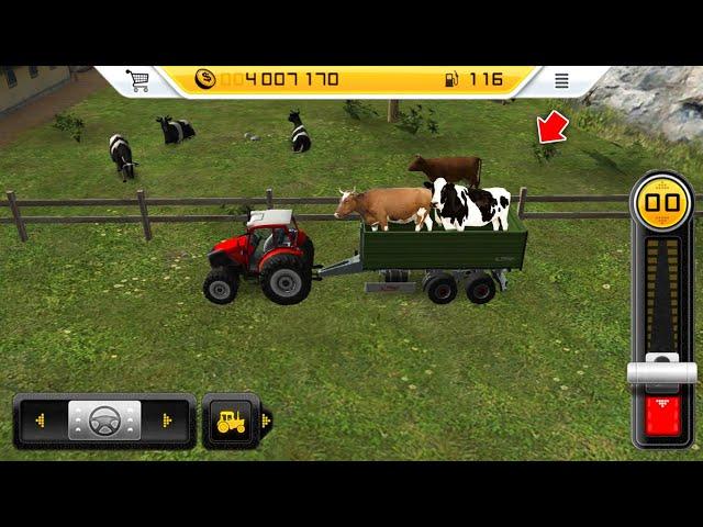 Fs 14 Farming simulator 14 Cow Feeding | Fs 14 Multiplayer | Timelapse !