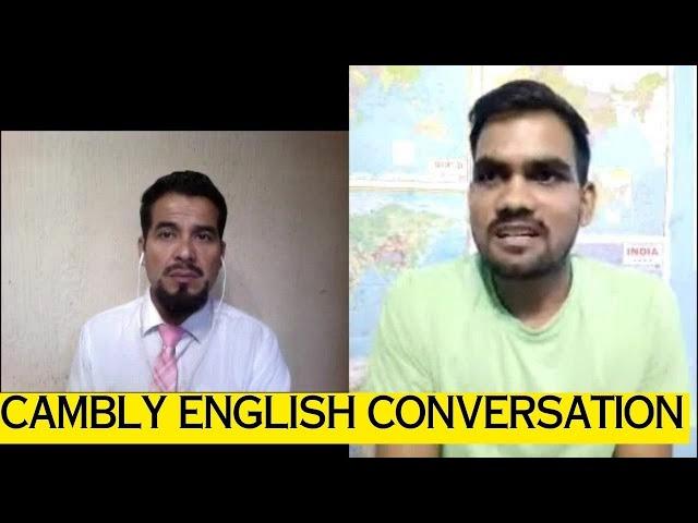 Let's Talk with Natives English Speaker #cambly #camblyconversation