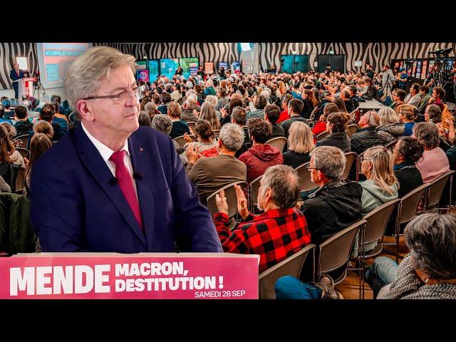 Réunion publique avec Jean-Luc Mélenchon à Mende