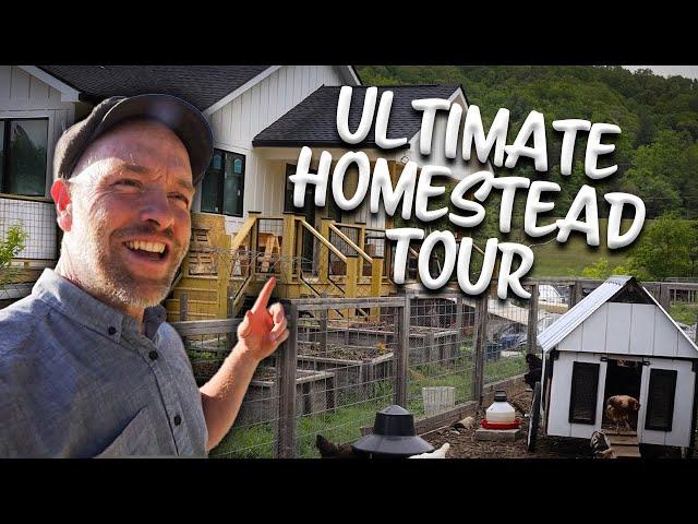 15-Acres Abundance | Ultimate Homestead Tour (Spring)