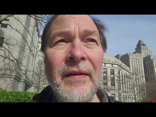 VLOG April 11: JPMC blames Staley; Trump jurors anon. Guo staff Yvette Wang St Lucia Q. On Pras, UN