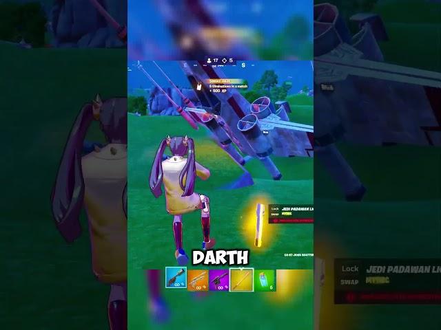 Darth Vader CONTROLLED Me  #fortnite #shorts