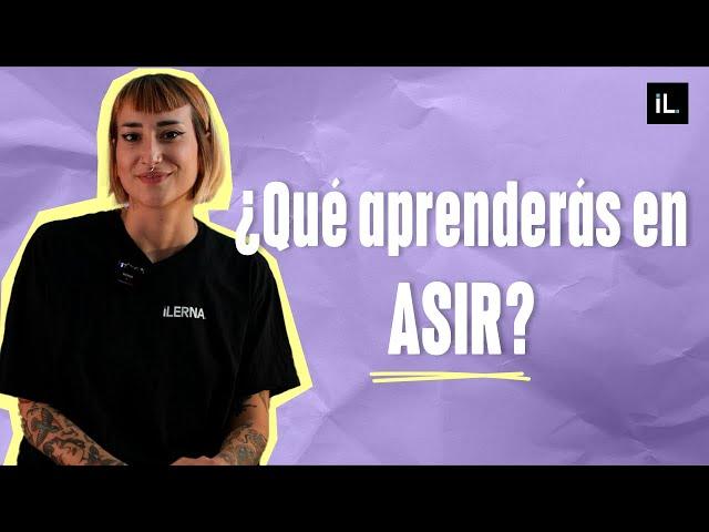 ¿Qué aprenderás en Administración de Sistemas Informáticos en Redes?