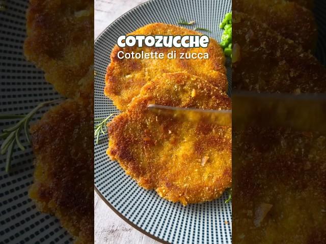  COTOLETTE DI ZUCCA  queste spaccano!! Perfetto per l’autunno 