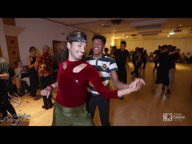 Eloy J Rojas & Esteban Vg - social dancing @ Paris salsa marathON2