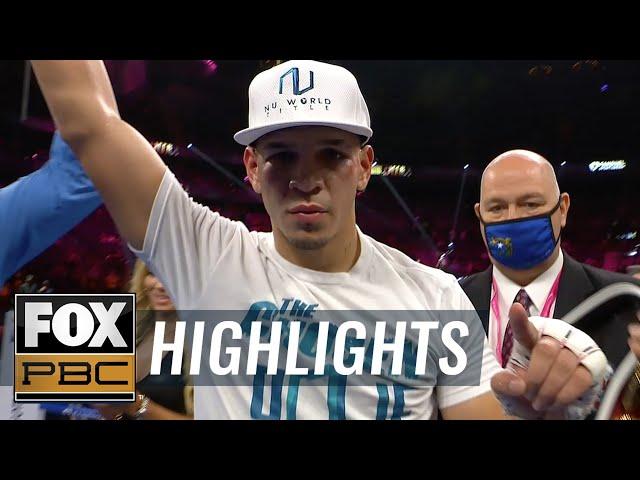 Edgar Berlanga gets knocked down, still wins by decision over Coceres | PBC on FOX | Fury-Wilder 3