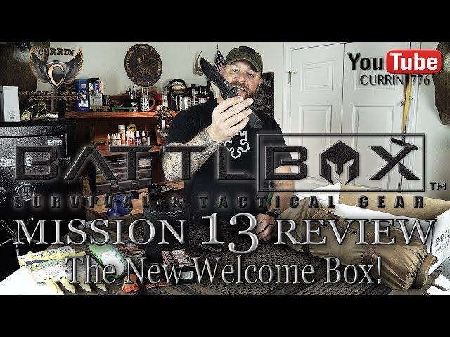 BattlBox Review Mission 13 "The New Welcome Box"