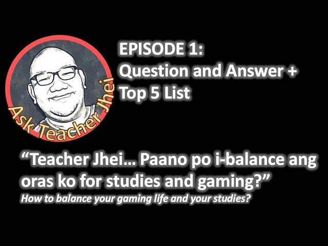 ADVICE | MAG-ARAL OR MAGING GAMER? Episode 1