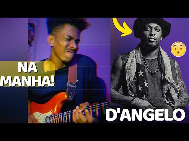 D'ANGELO - LEFT AND RIGHT || Davi Miguel (Guitar Cover) #shorts