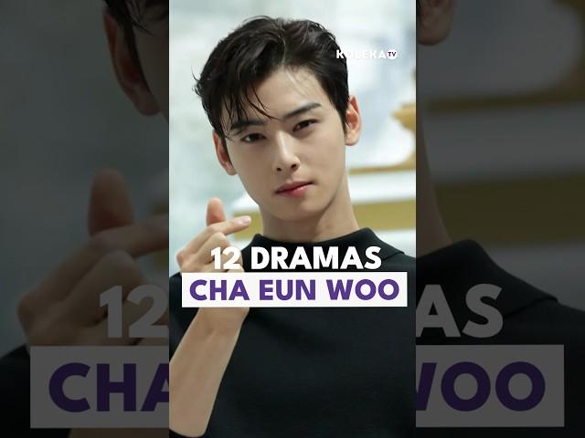 12 KDRAMAS CHA EUN WOO#kolekatv #oppa #chaeunwoo #eunwoo #kdramas #dramaskoreanos #dorama