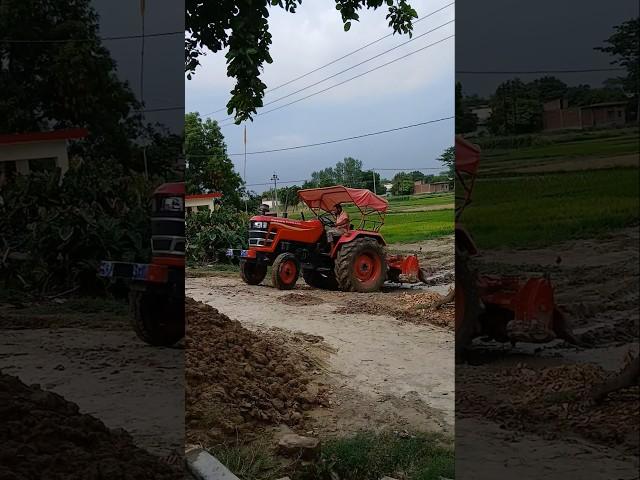 The field was ploughed using a rotavator  ||  #rotavator #rotavatorvideo