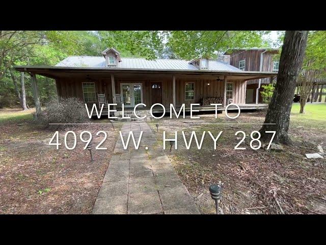 19 Acre Home For Sale | Groveton TX