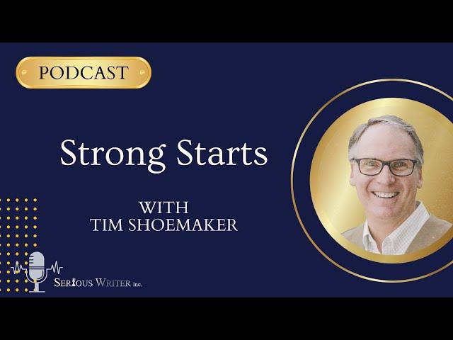 Strong Starts with author Tim Shoemaker