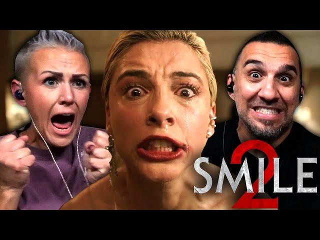 Smile 2 (2024) Movie REACTION | First Time Watching | Movie Review