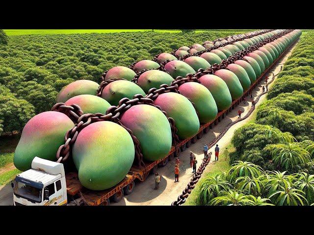 How Giant Agricultural Machines Harvest Millions Of Tons Of Fruits And Vegetables