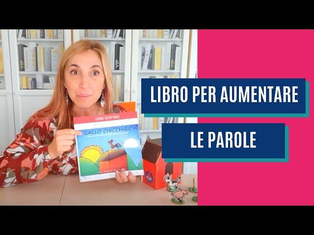 Libro per bambini per aumentare le parole ed il suono Chi/che