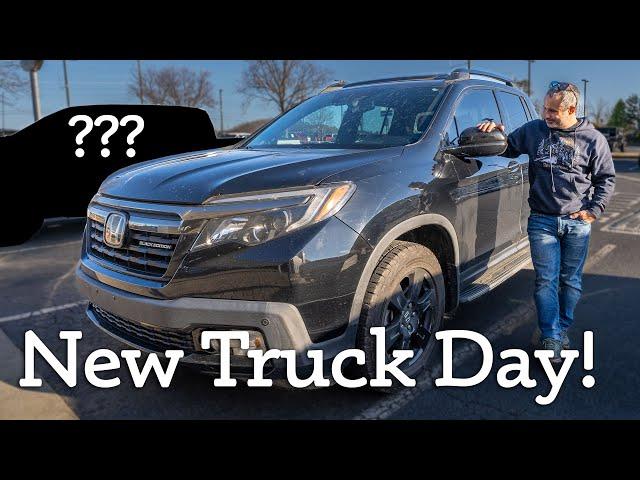 Saying goodbye to my Ridgeline, and hello to something that angers truck people more!