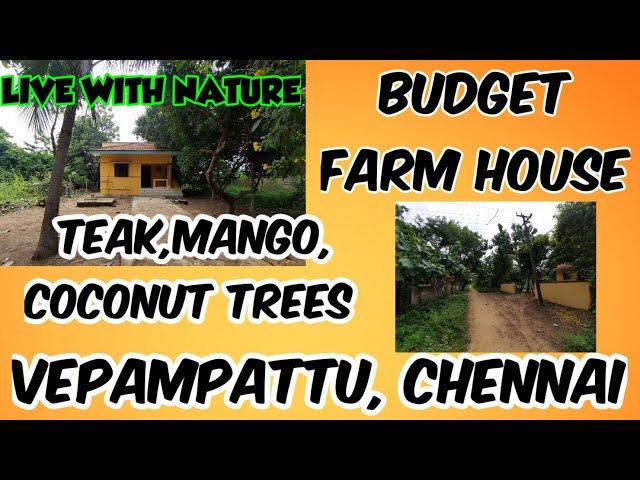 FARM HOUSE in Chennai | BUDGET Farm land Sale | Vepampattu