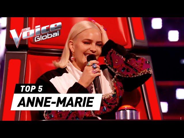 Every time Coach ANNE-MARIE sings on The Voice UK