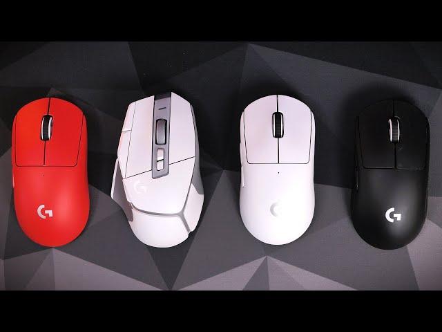 Logitech G502 X Plus vs Logitech G Pro X Superlight - Awesome Logitech mice