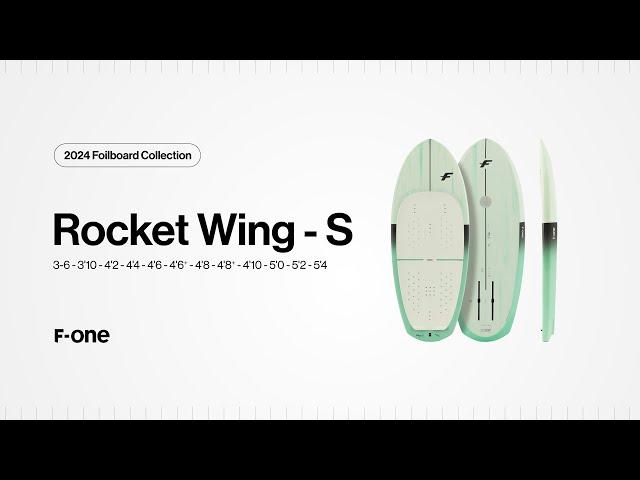 F-ONE | The ROCKET WING S explained