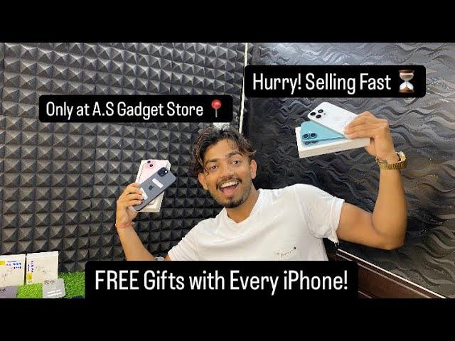 Latest iPhone Stock Unboxing + FREE Gifts!  | A.S Gadget Store