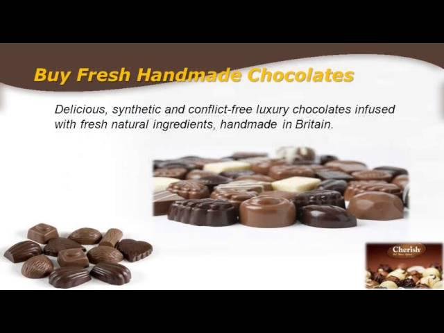 Cherish Chocolates HANDMADE IN ENGLAND