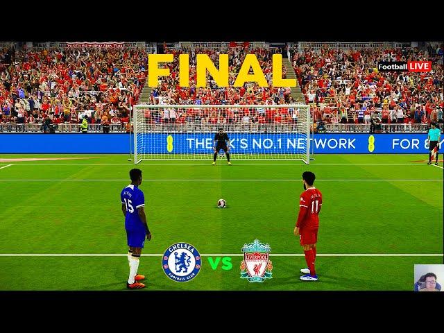 Chelsea vs Liverpool - Penalty Shootout - Final Caraboa Cup 2024 | eFootball PES