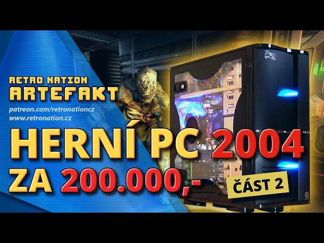 HW Artefakt: Herní PC 2004 za 200 000 Kč (Část II) + Dangerou Dave