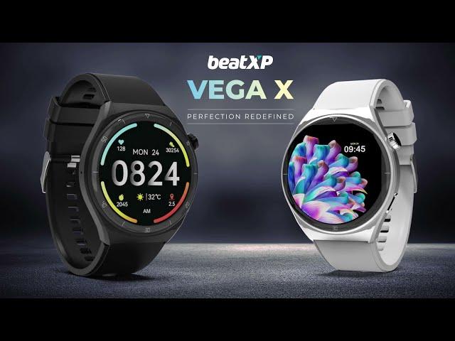 Introducing beatXP VEGA X - The Much Awaited 1.43” Round Dial AMOLED Screen Smartwatch