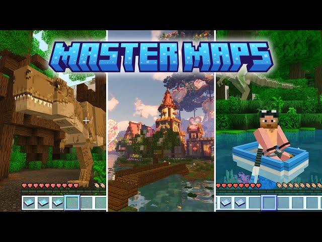 Top Minecraft maps Bedrock 1.21