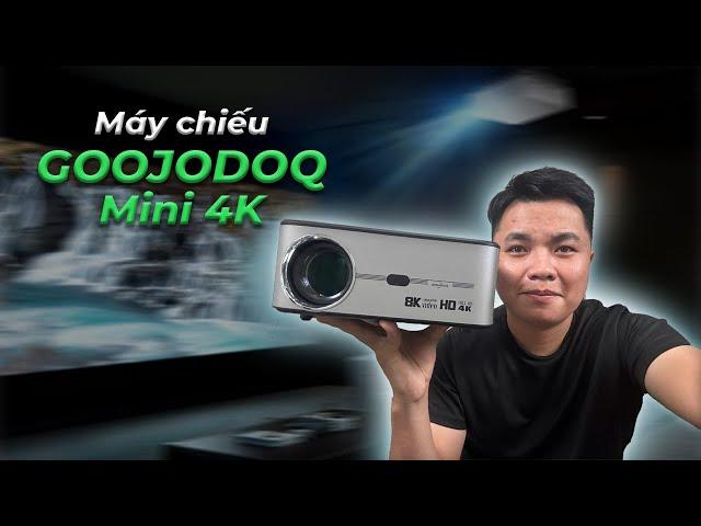 Review Máy Chiếu Goojodoq | Giải Pháp Xem Phim Tại Nhà Giá Rẻ | Kien Review