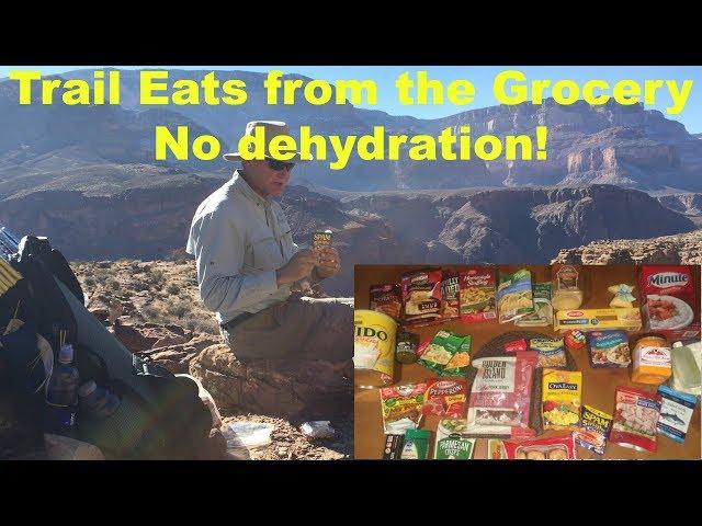 10 Grocery Store Backpacking Meals - no dehydration!