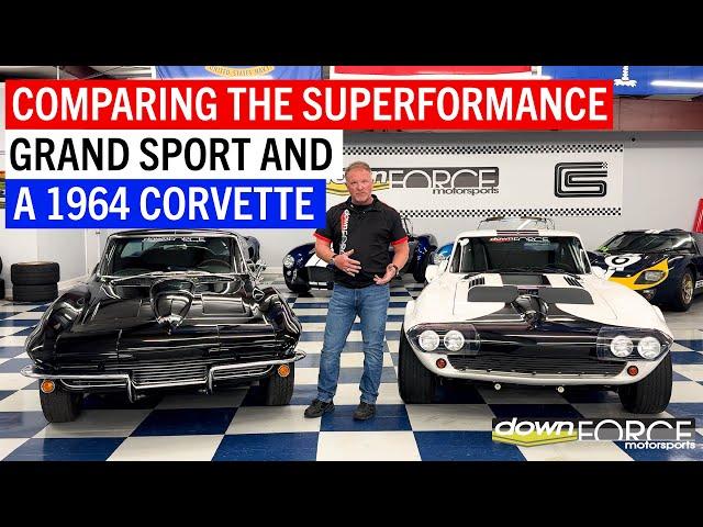 Comparison: 1964 Corvette -vs- Superformance Grand Sport | Downforce Motorsports