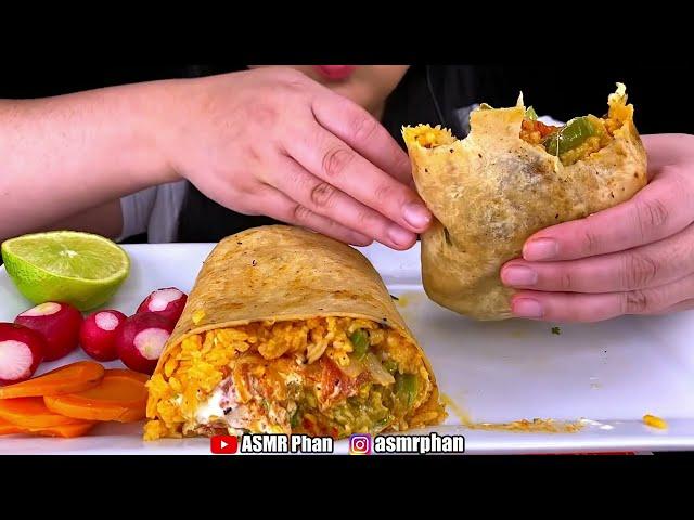 ASMR Phan - GIANT BURRITO *ONLY BITES*