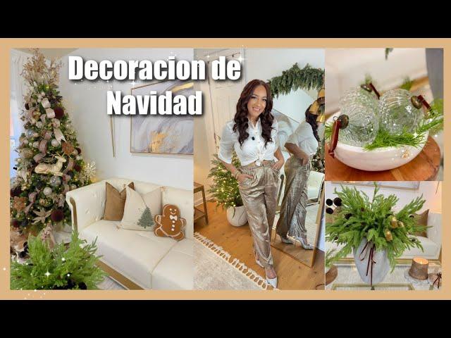 DECORACION DE SALA NAVIDAD 2024