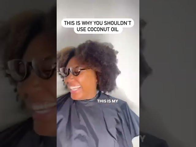 If you have natural hair, this is why you shouldn’t use coconut oil