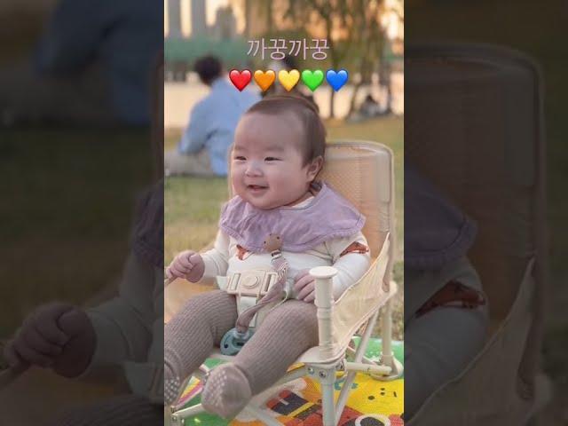 Laughter-rich baby #ChubbyPebble #Baby #Children #Koreanbaby #Vlog