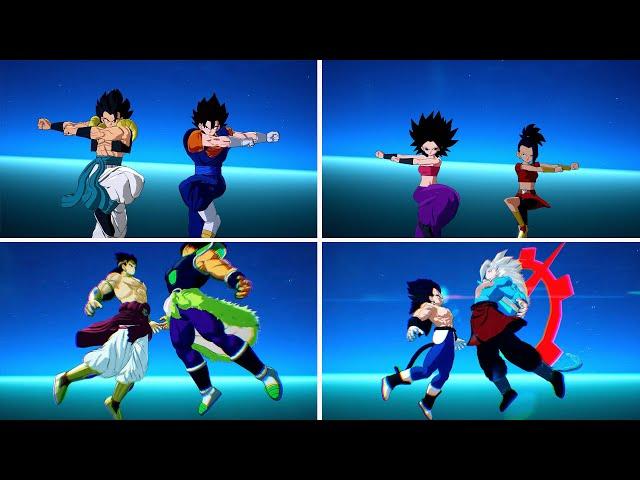 Fusion Dance and Potara compilation in Dragon Ball Sparking Zero Mods